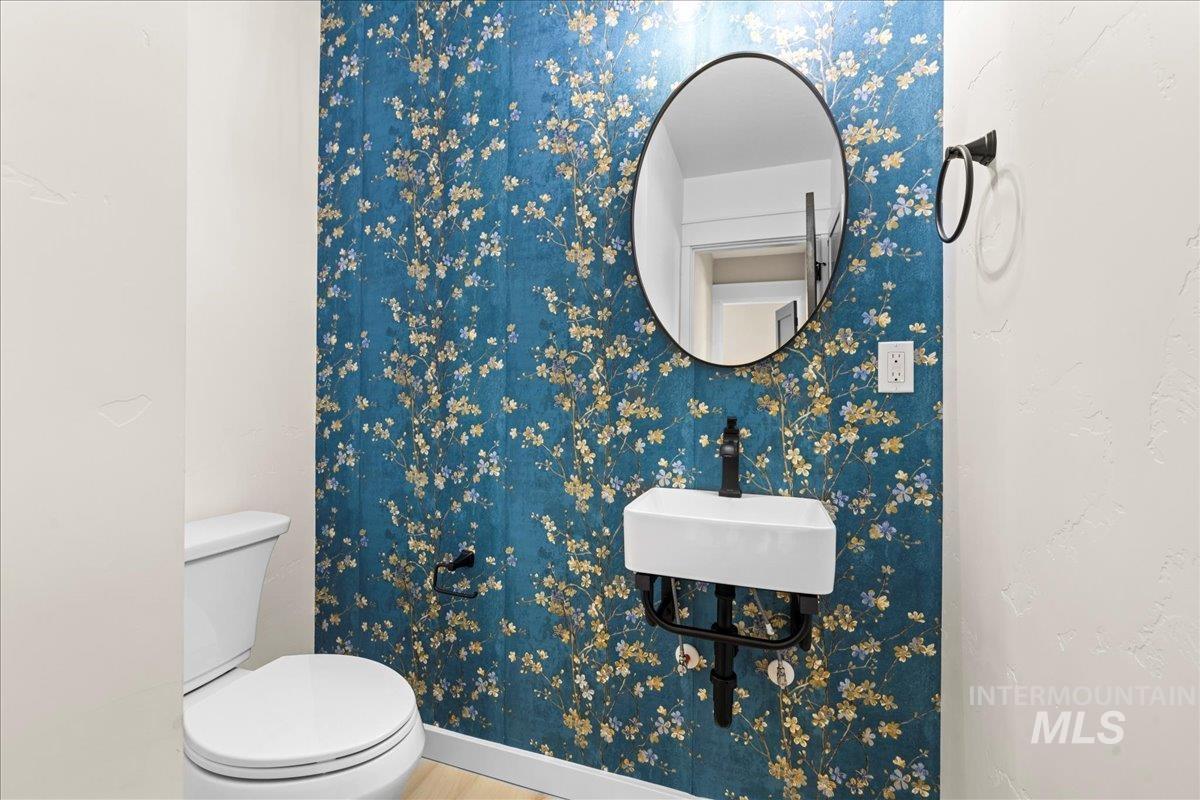 Bathroom with toilet