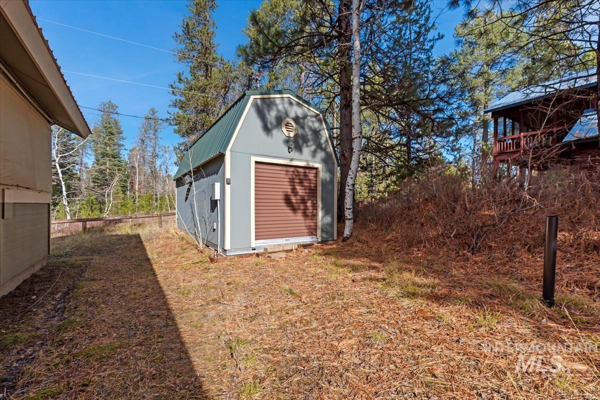 View of shed