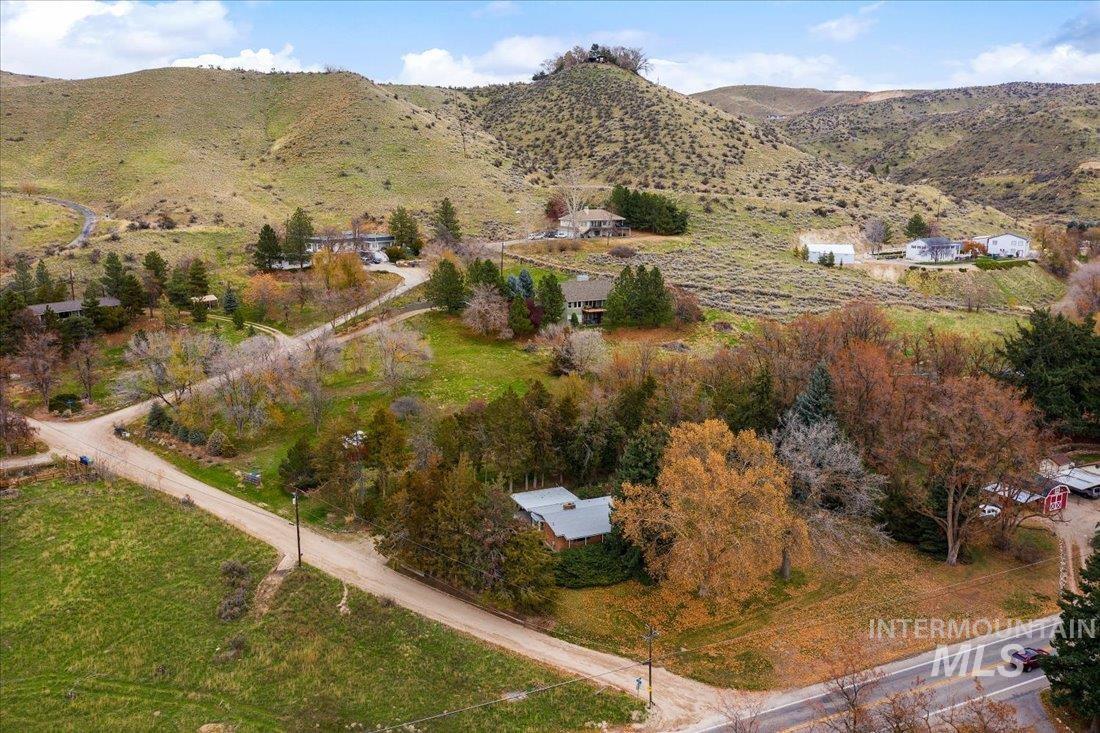 View of mountain backdrop