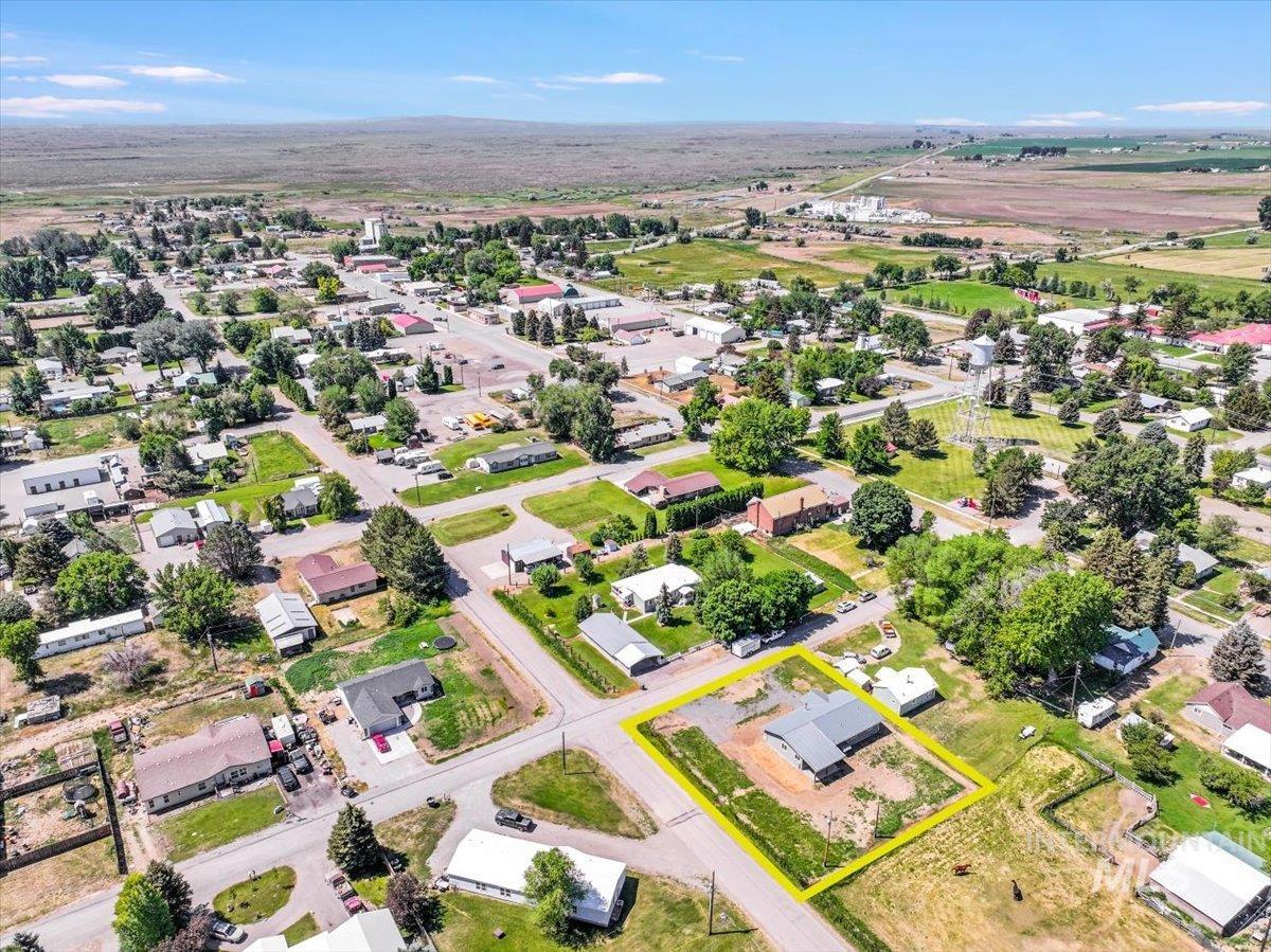 View of property location with property parcel outlined