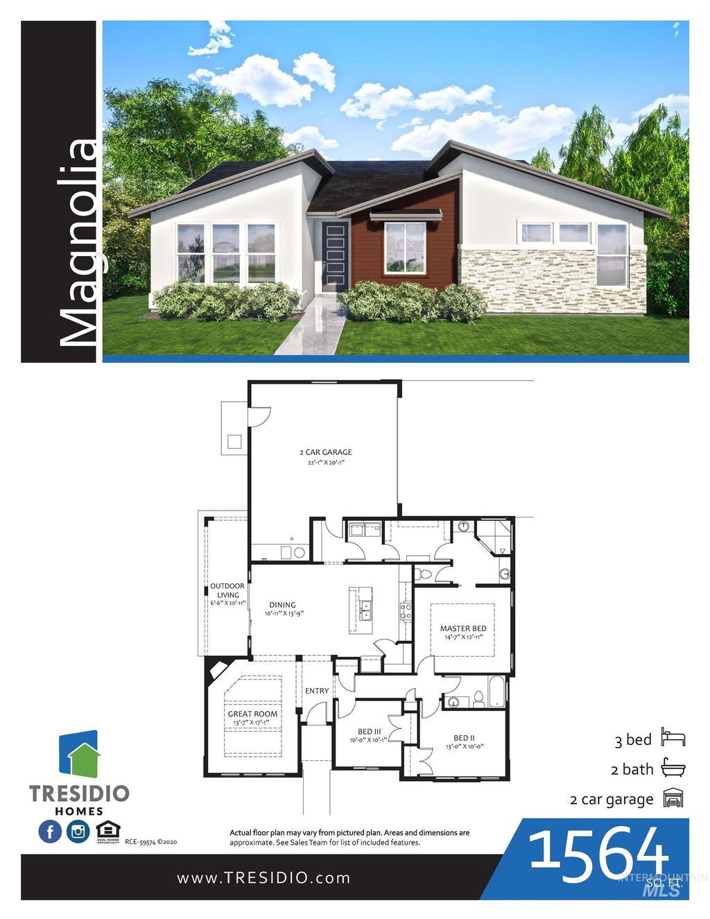 Photo of 4219 Tropic Way, Caldwell, ID 83607 (MLS # 98971764)