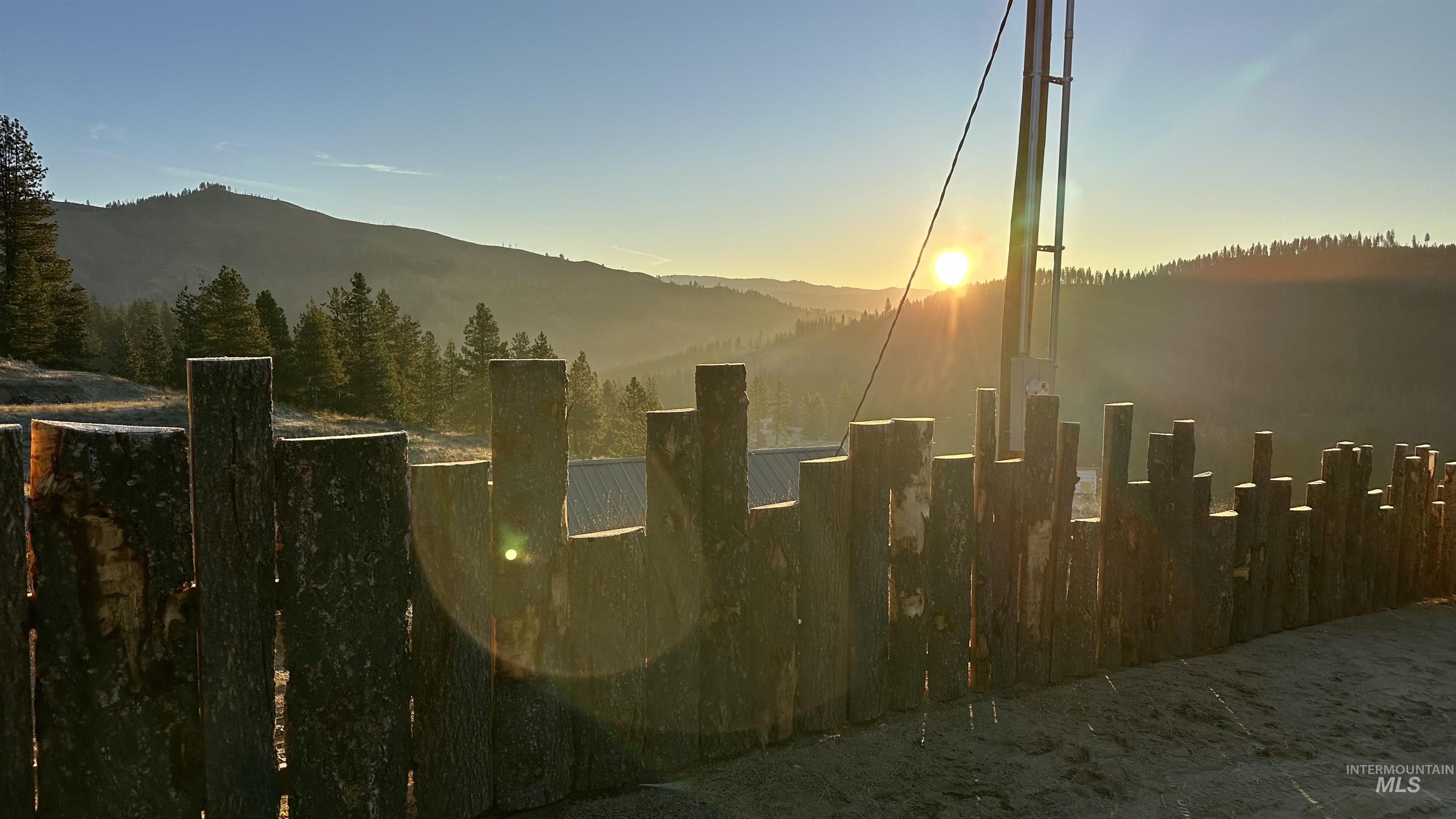 View of mountain background