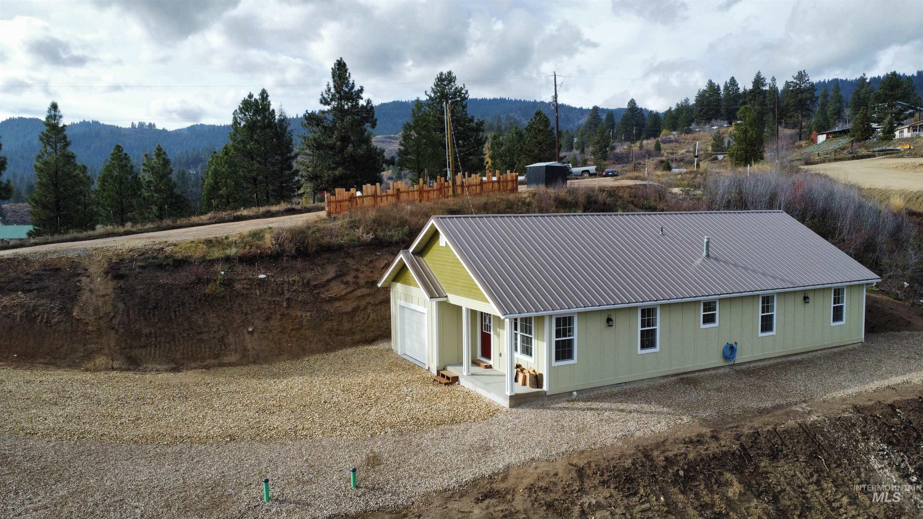 Aerial view of property and surrounding area