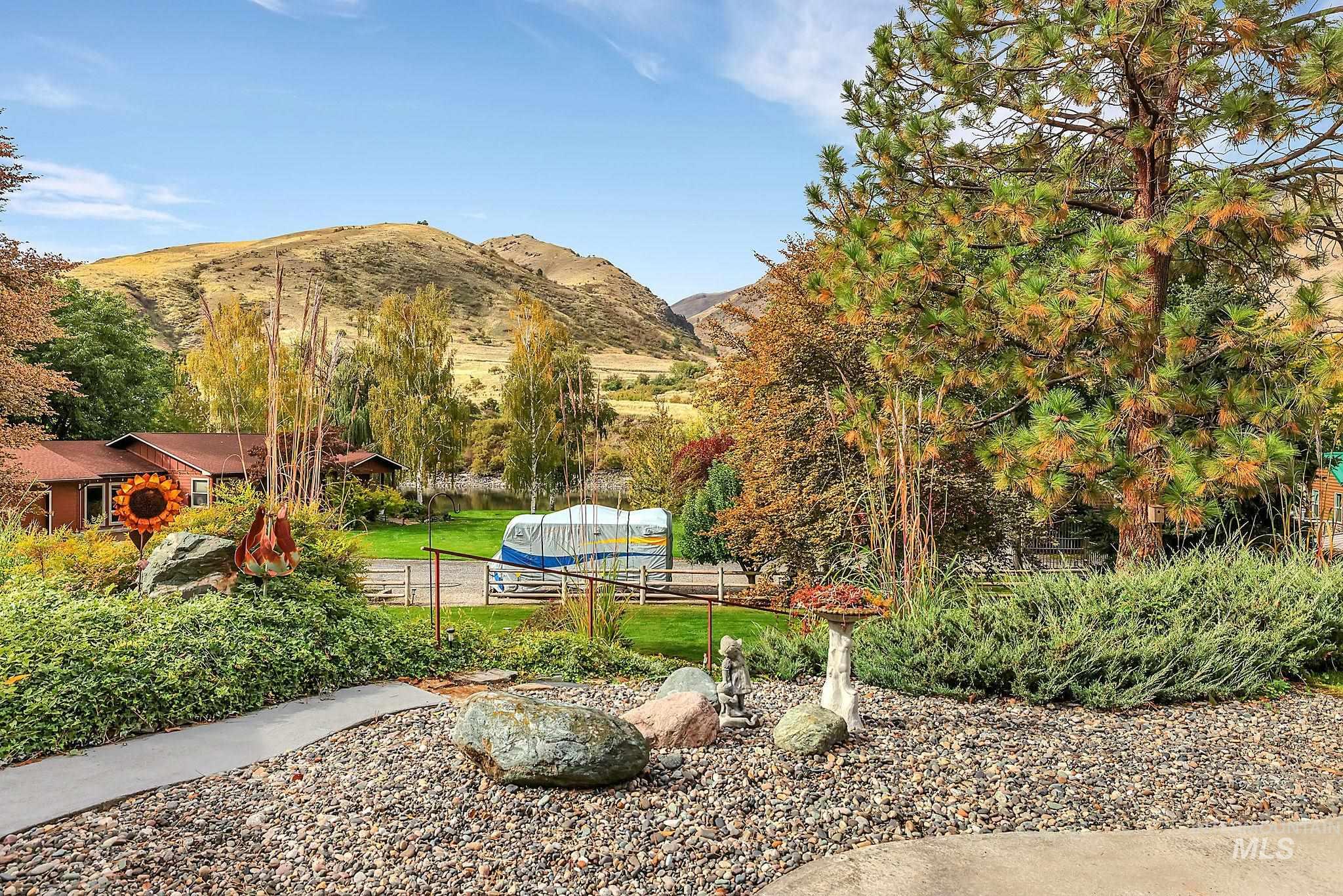 View of River and Mountains from your Patio