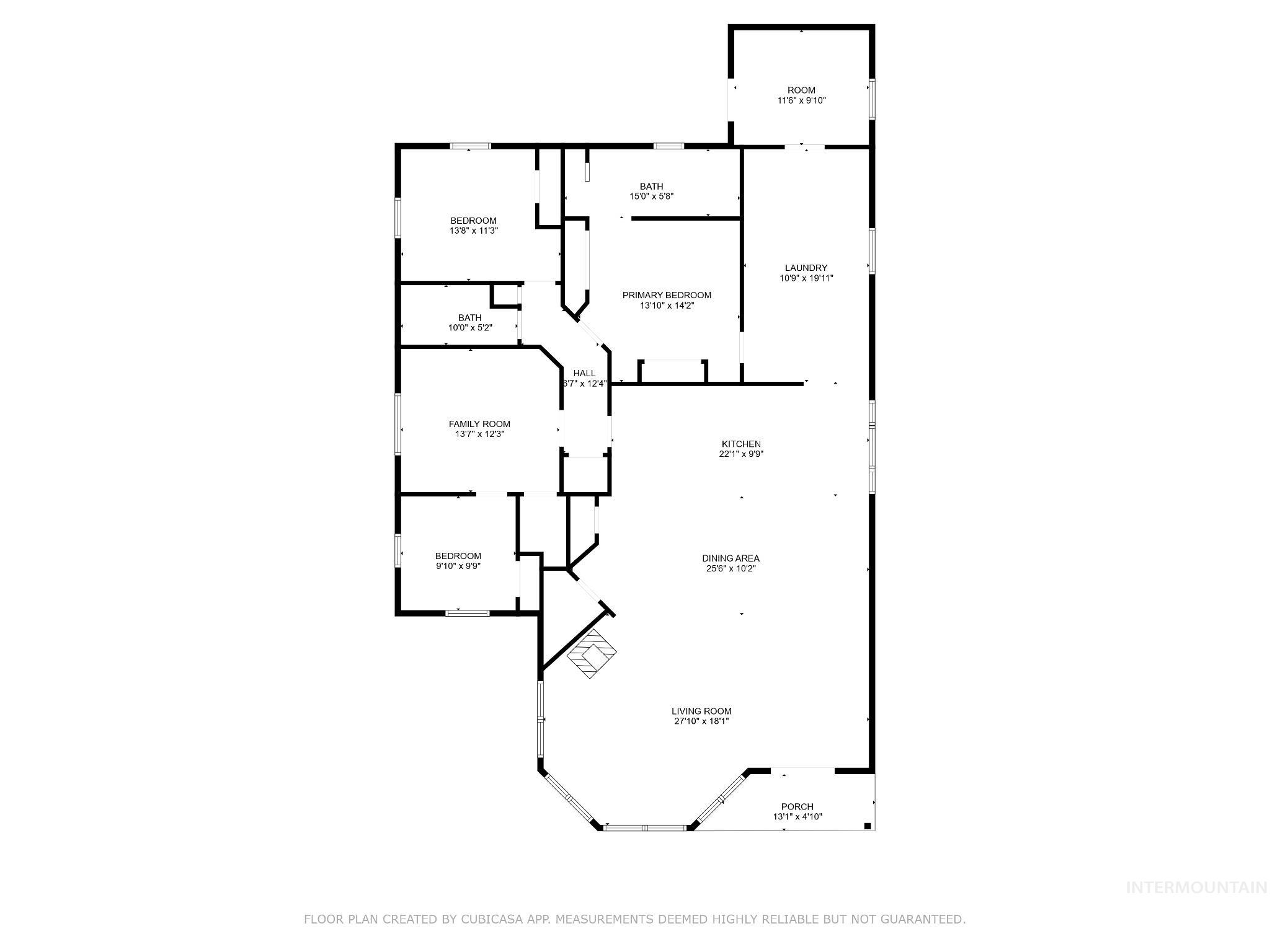 Please note: floor plan is a representation and should be used for general reference, not exact measurements