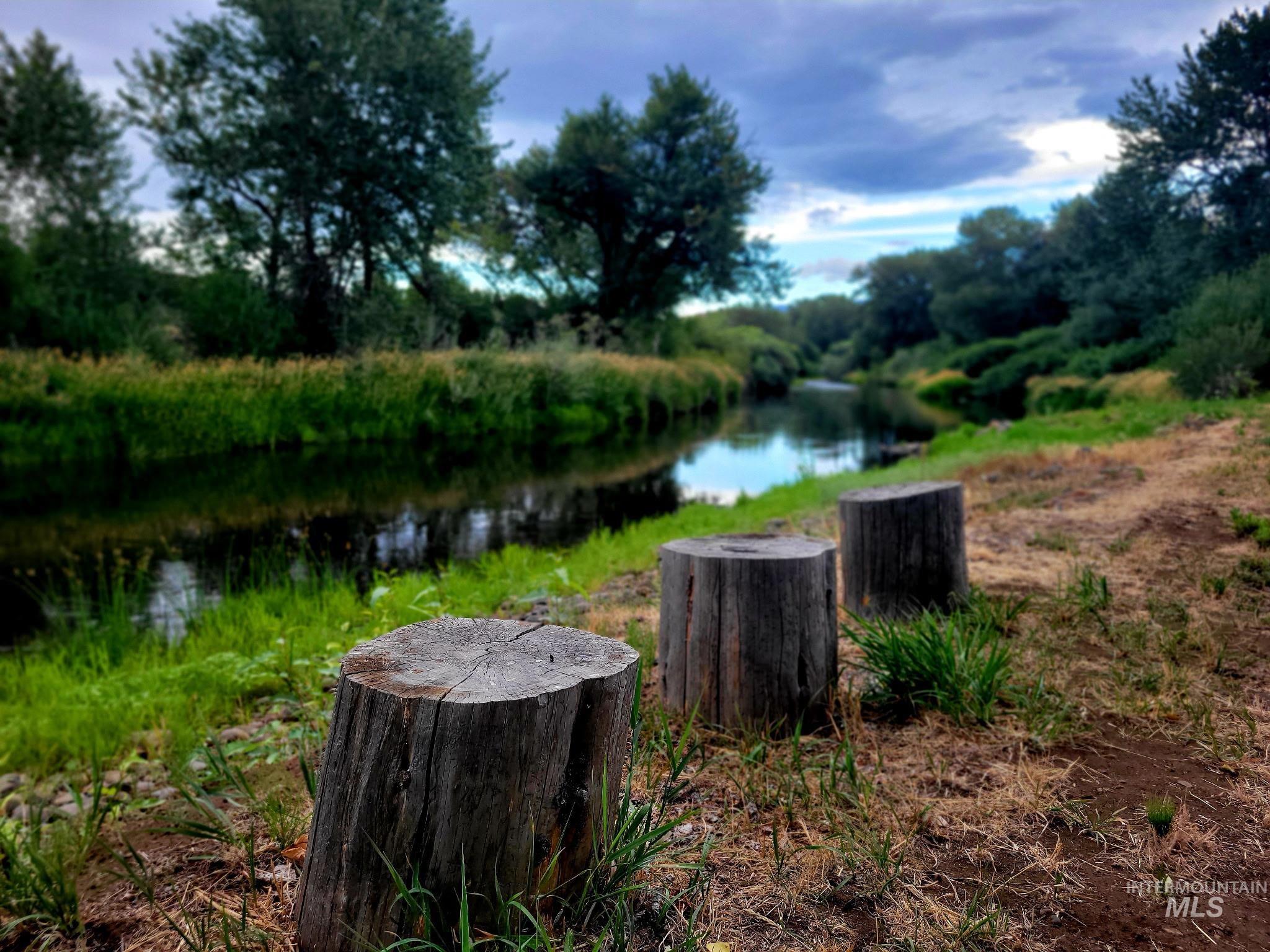 With the river right here, fishing becomes part of your everyday lifestyle