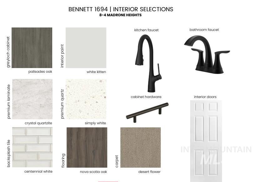 View of a document with a collage of images