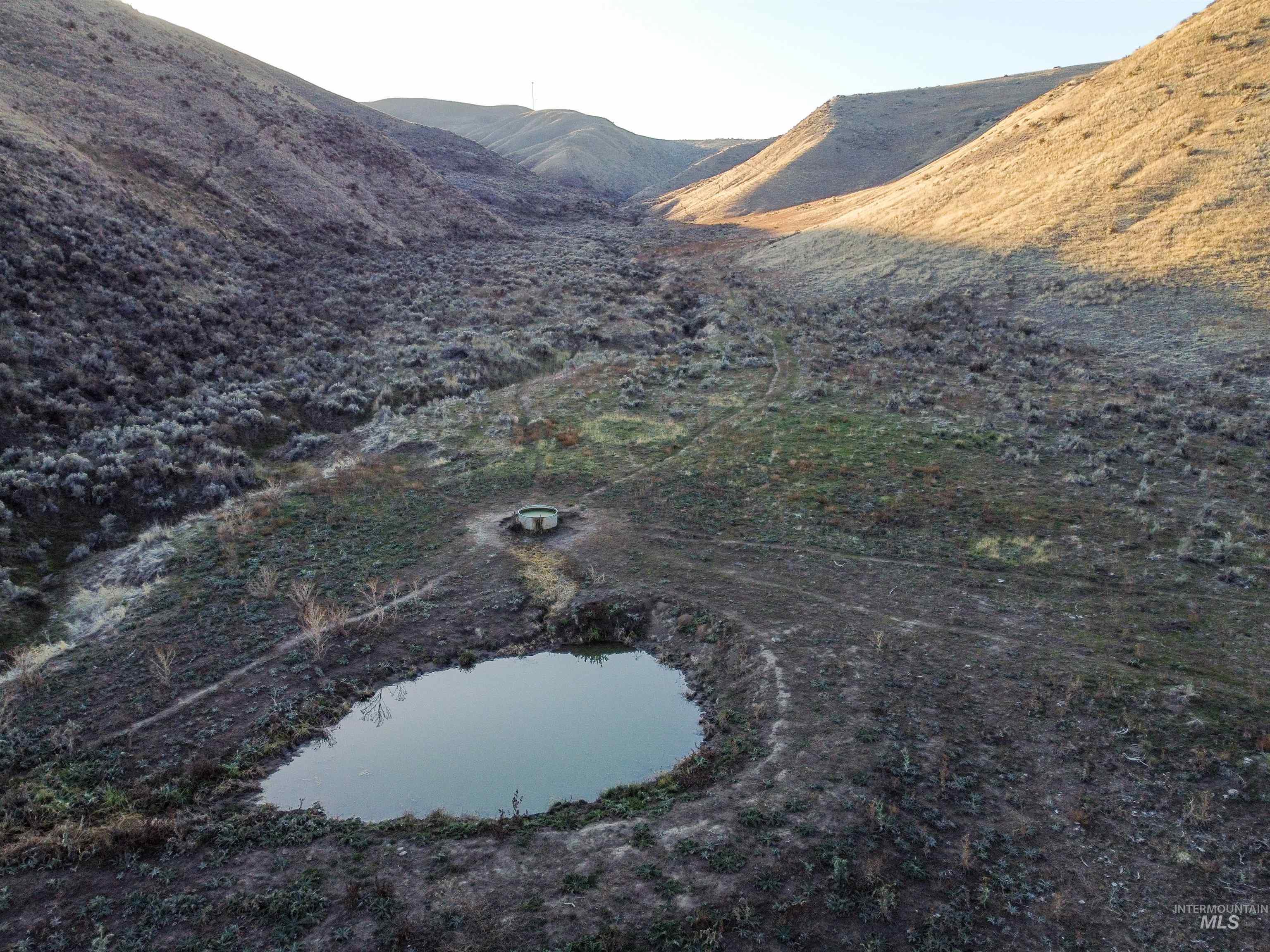 View of yard with a mountain view
