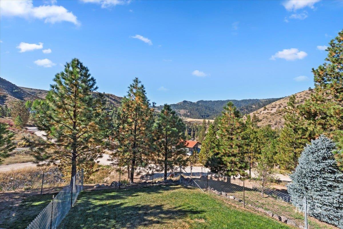 View of mountain backdrop