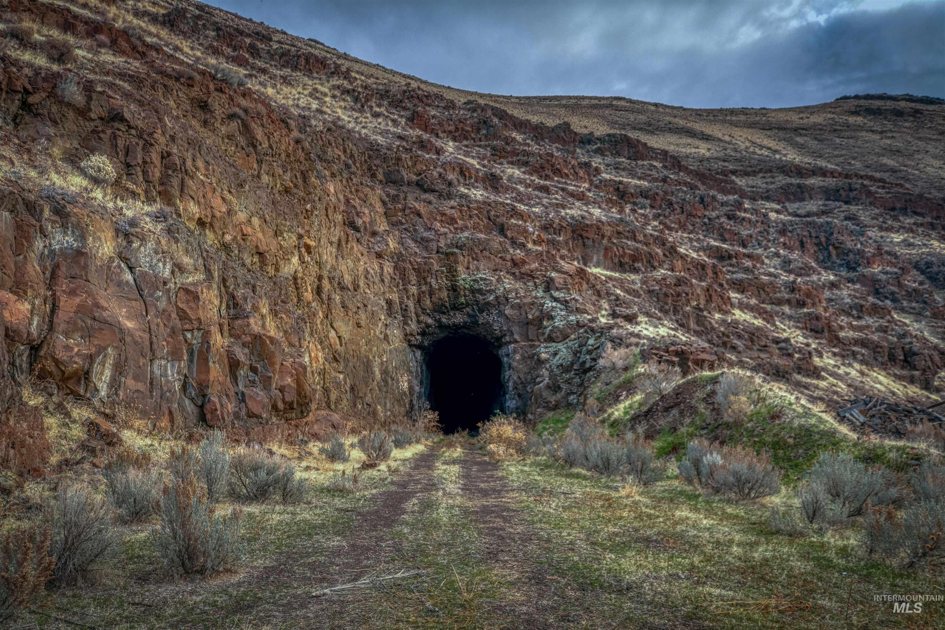 View of mountain background