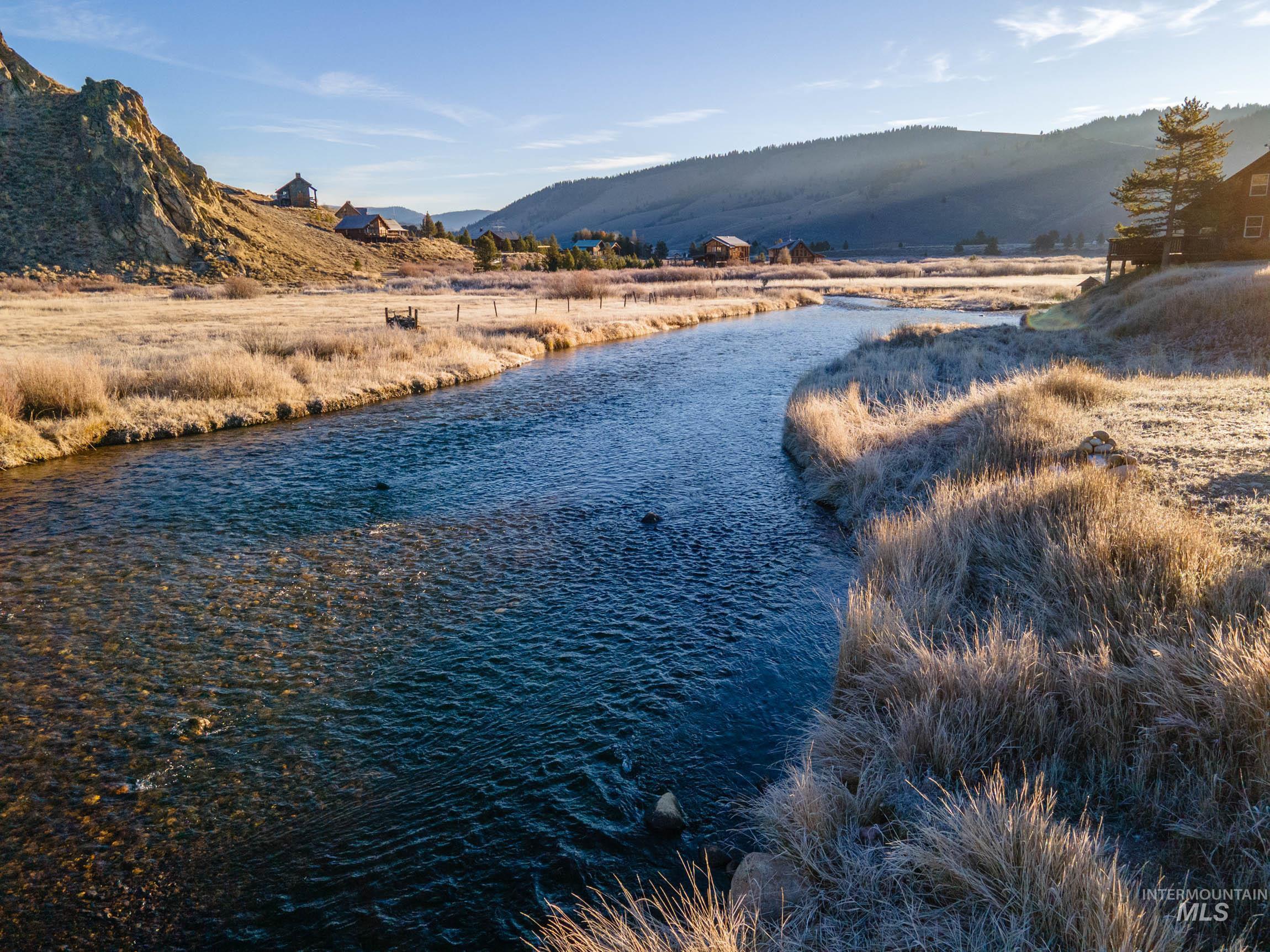 Valley Creek 153' of river frontage  Fish from the low bank on Valley Creek