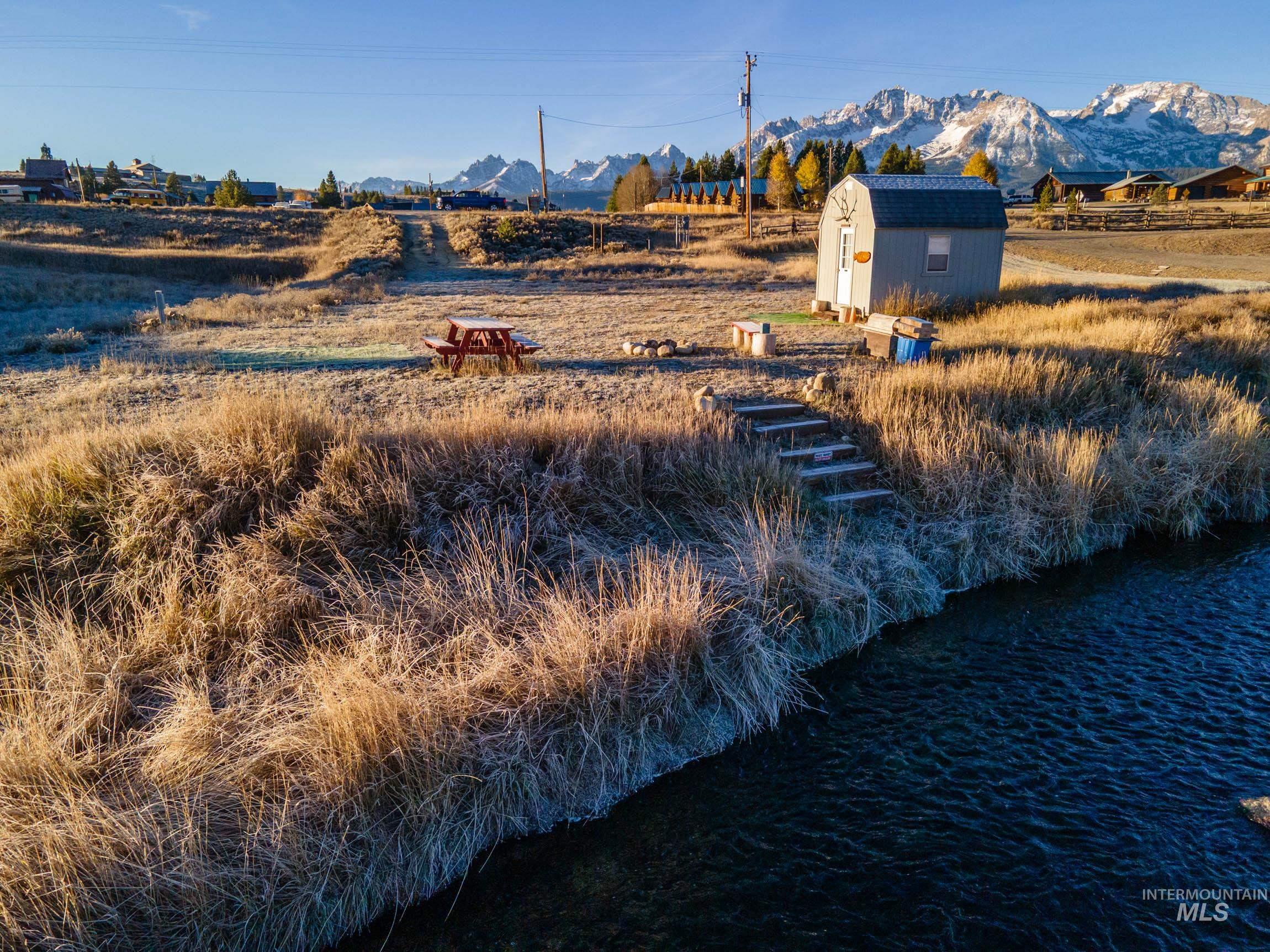 Views of the Sawtooth Mountains abound from even the lowest lot elevation!