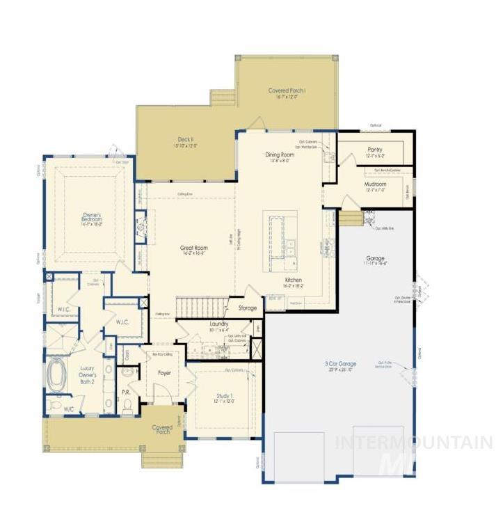 View of floor plan / room layout