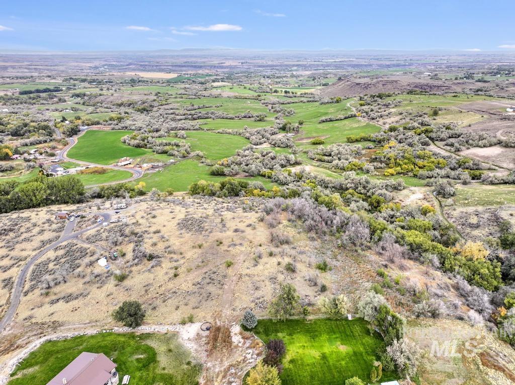 Aerial view of property's location