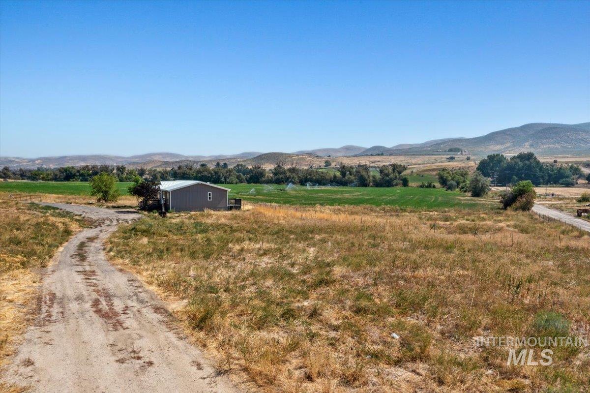 Mountain view featuring rural landscape