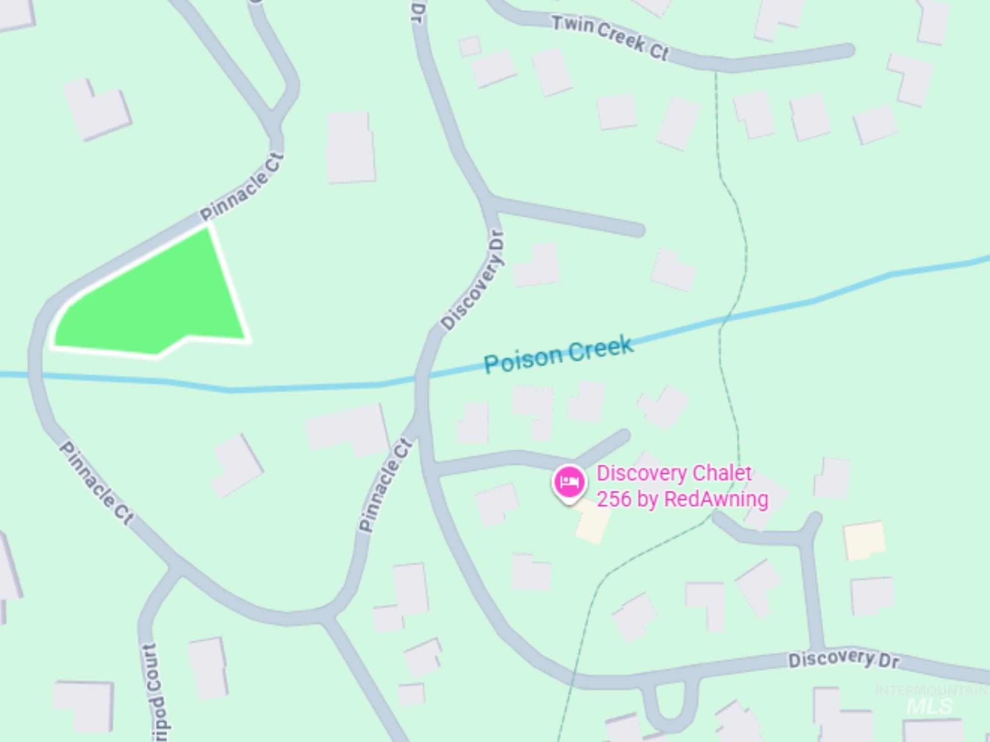 Map of property with streets / nearby areas