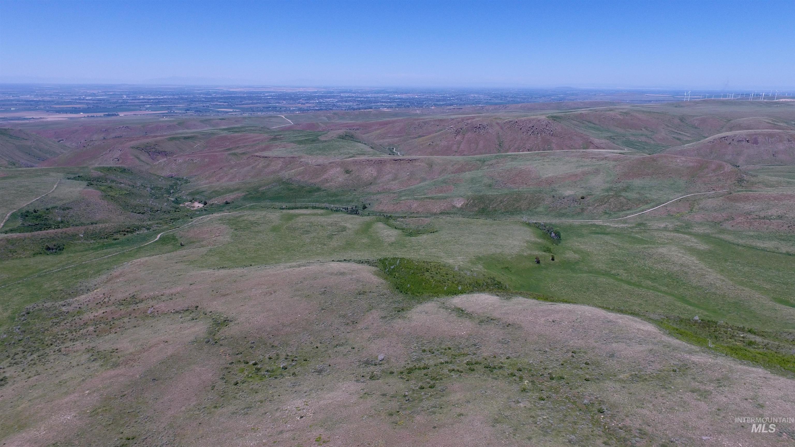 Aerial view of property's location