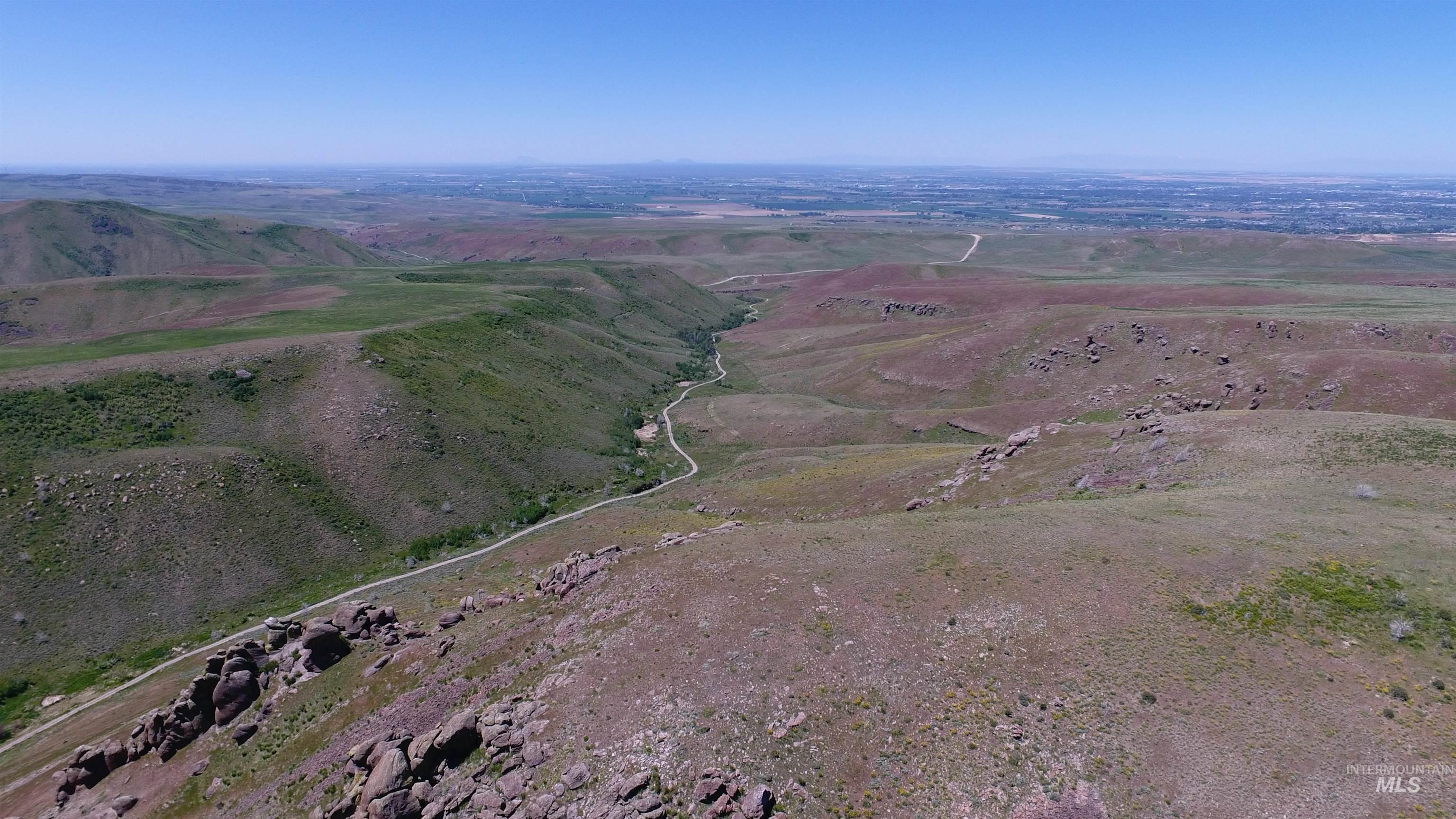 Aerial overview of property's location