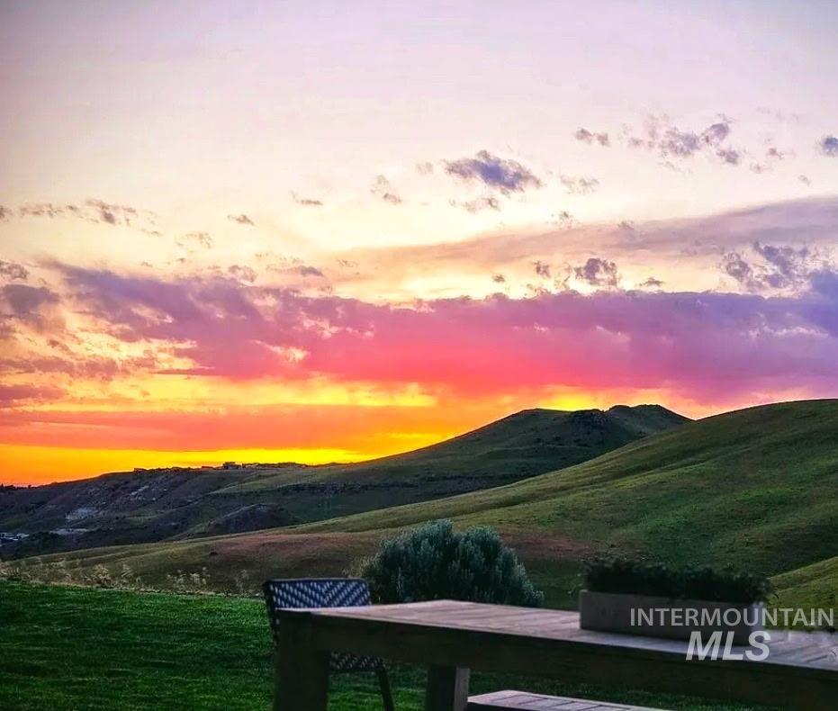 View of mountain background