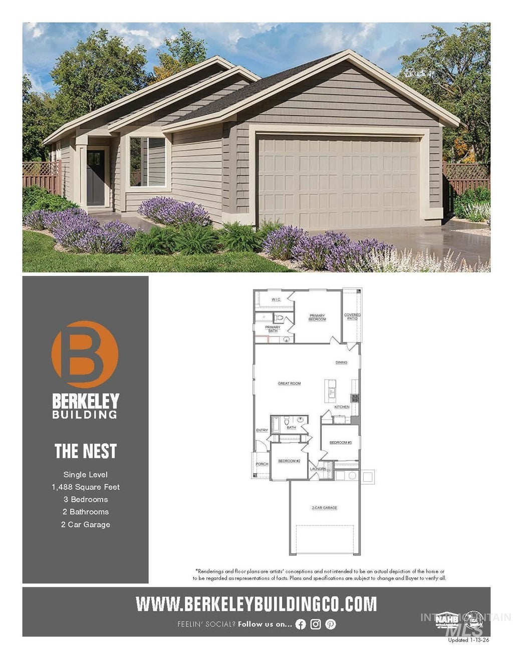 Photo of 3322 Helios Steet, Caldwell, ID 83605 (MLS # 98997692)