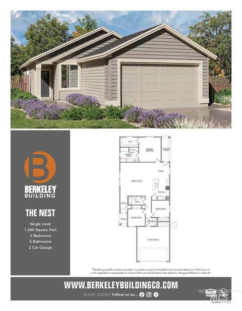 Photo of 3322 Helios Steet, Caldwell, ID 83605 (MLS # 98997692)
