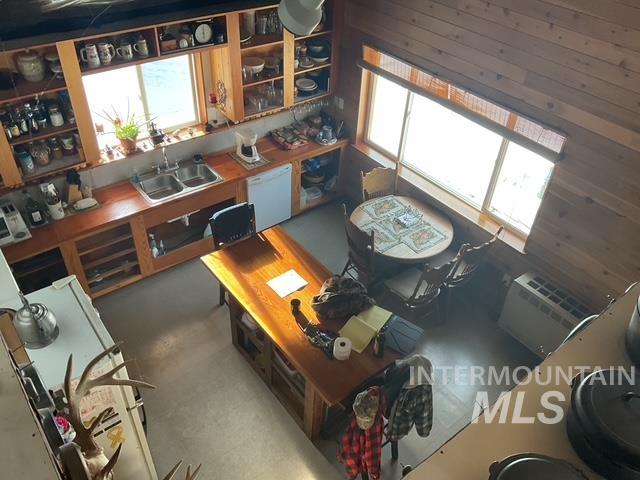 Kitchen featuring a sink and dishwasher