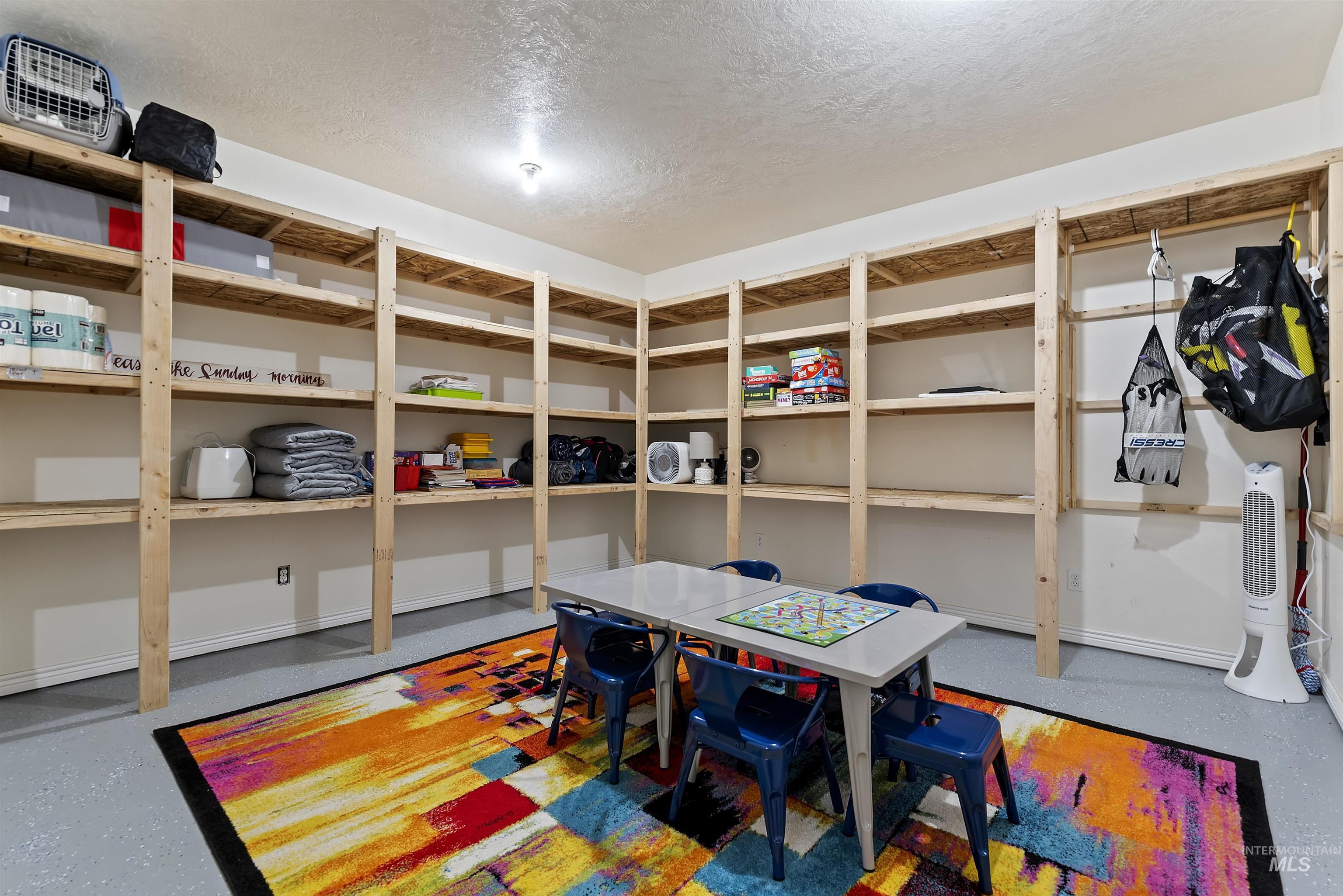 View of storage area