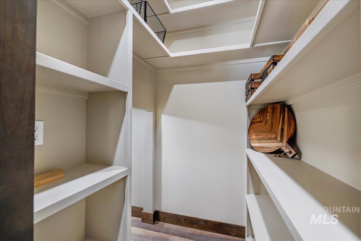 View of spacious closet