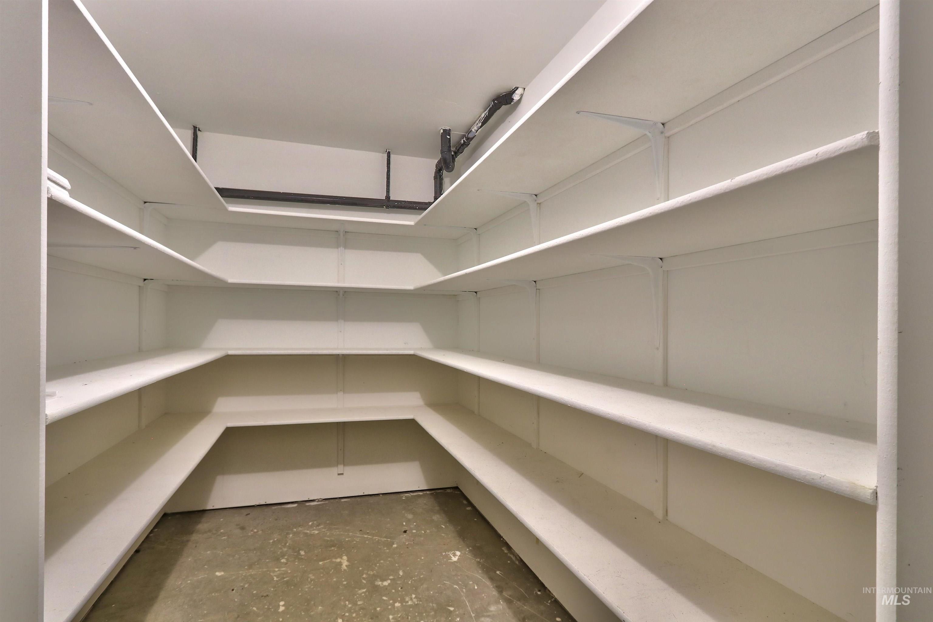 View of storage area