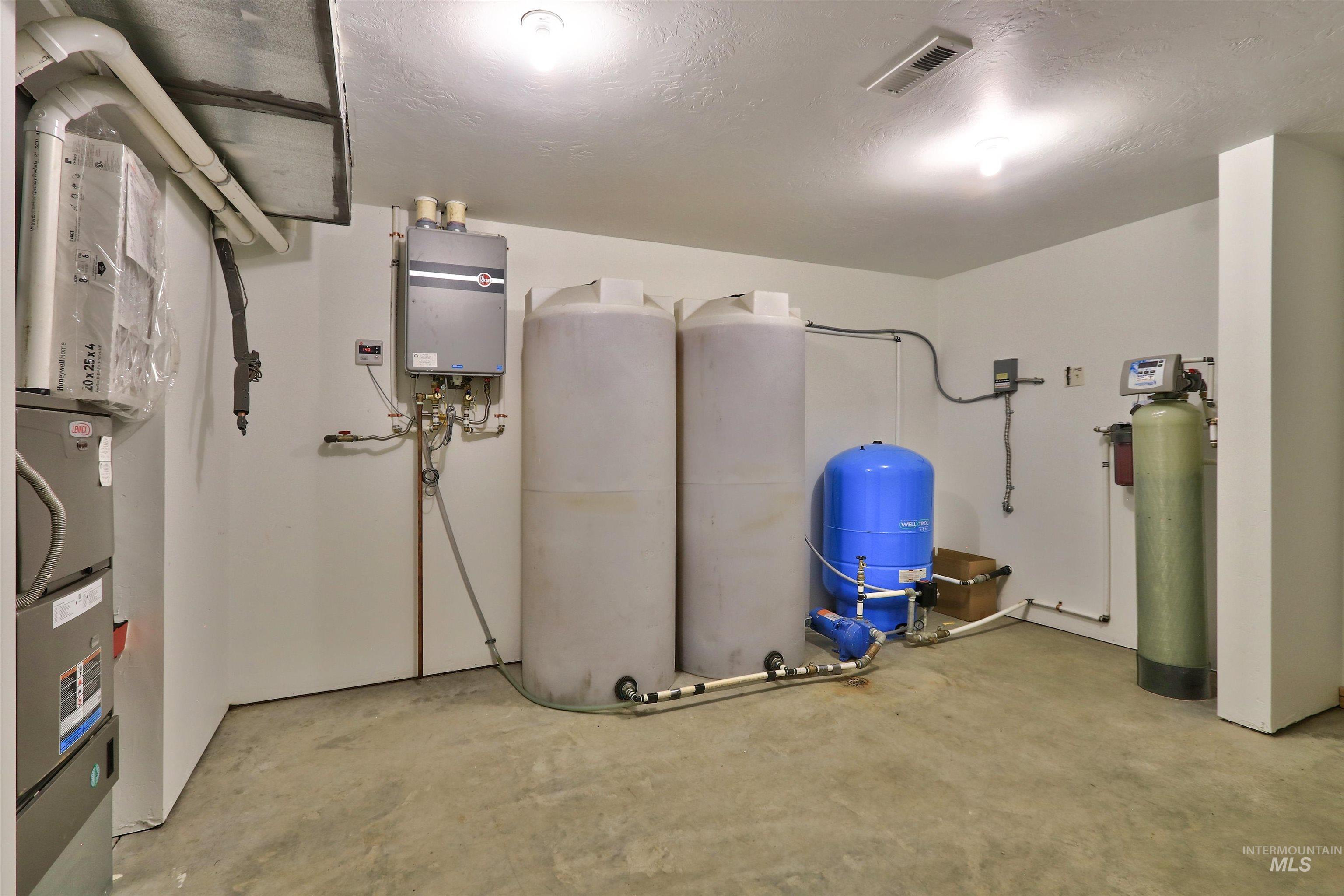 Utilities featuring water heater