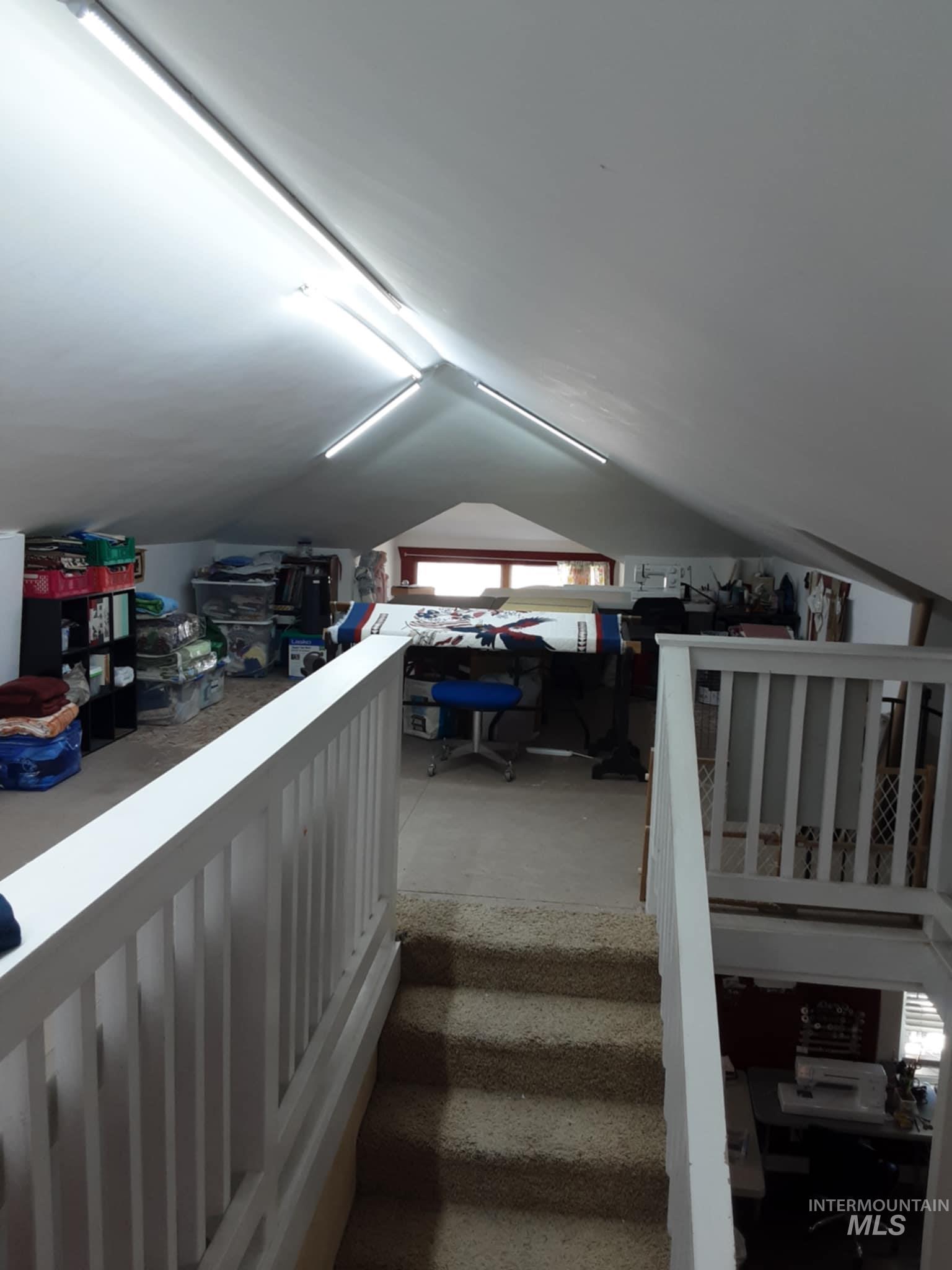 View of additional living space