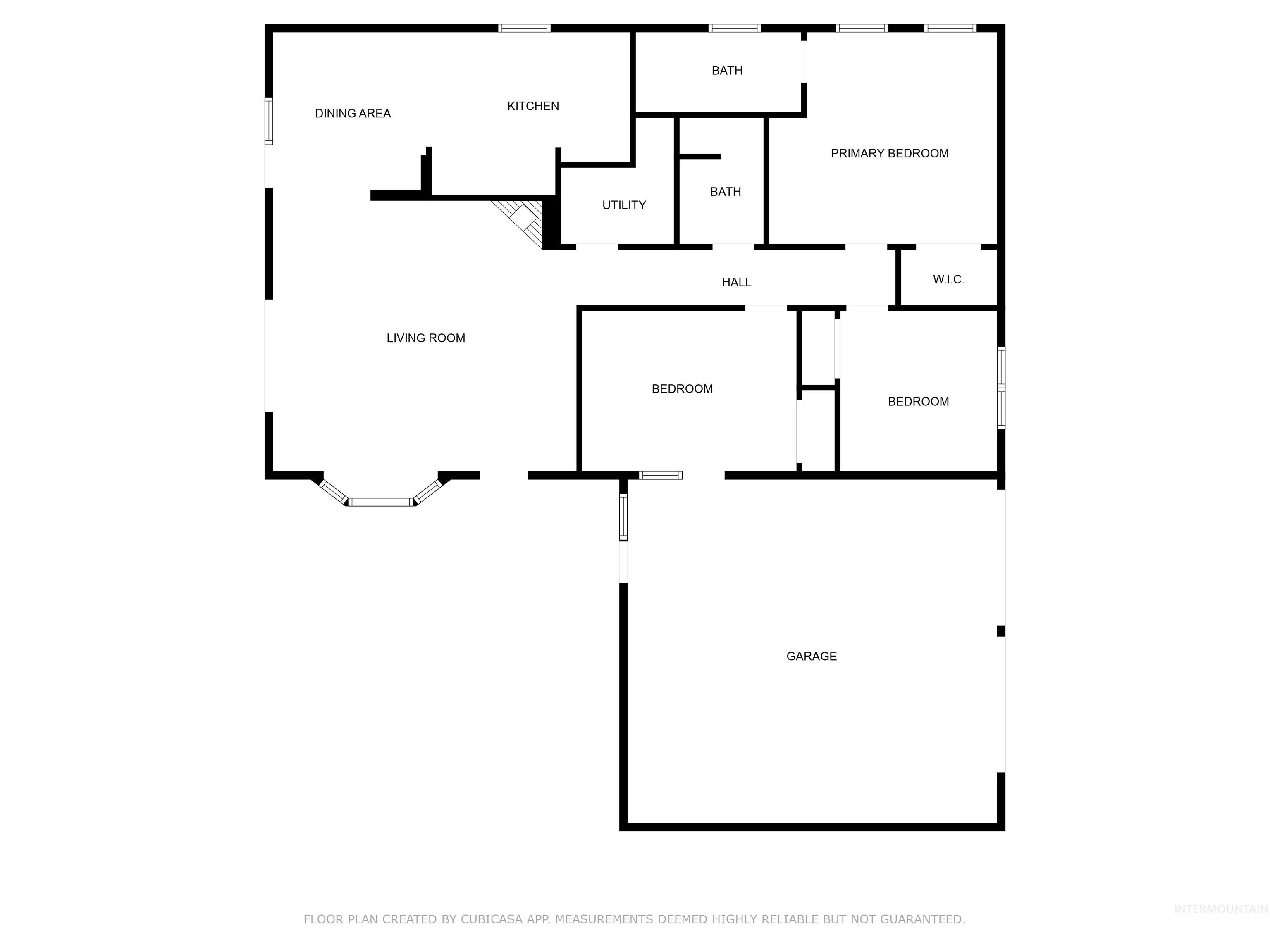 View of room layout