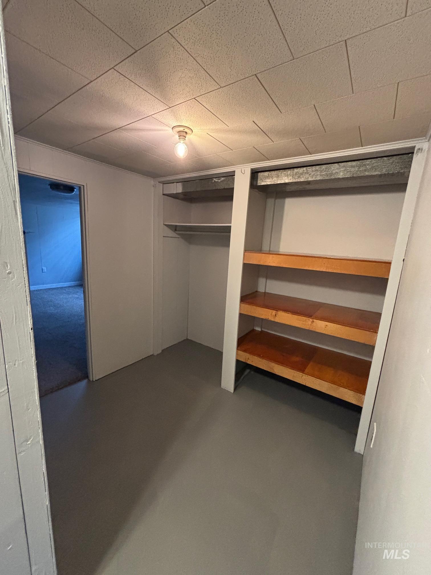 View of finished below grade area