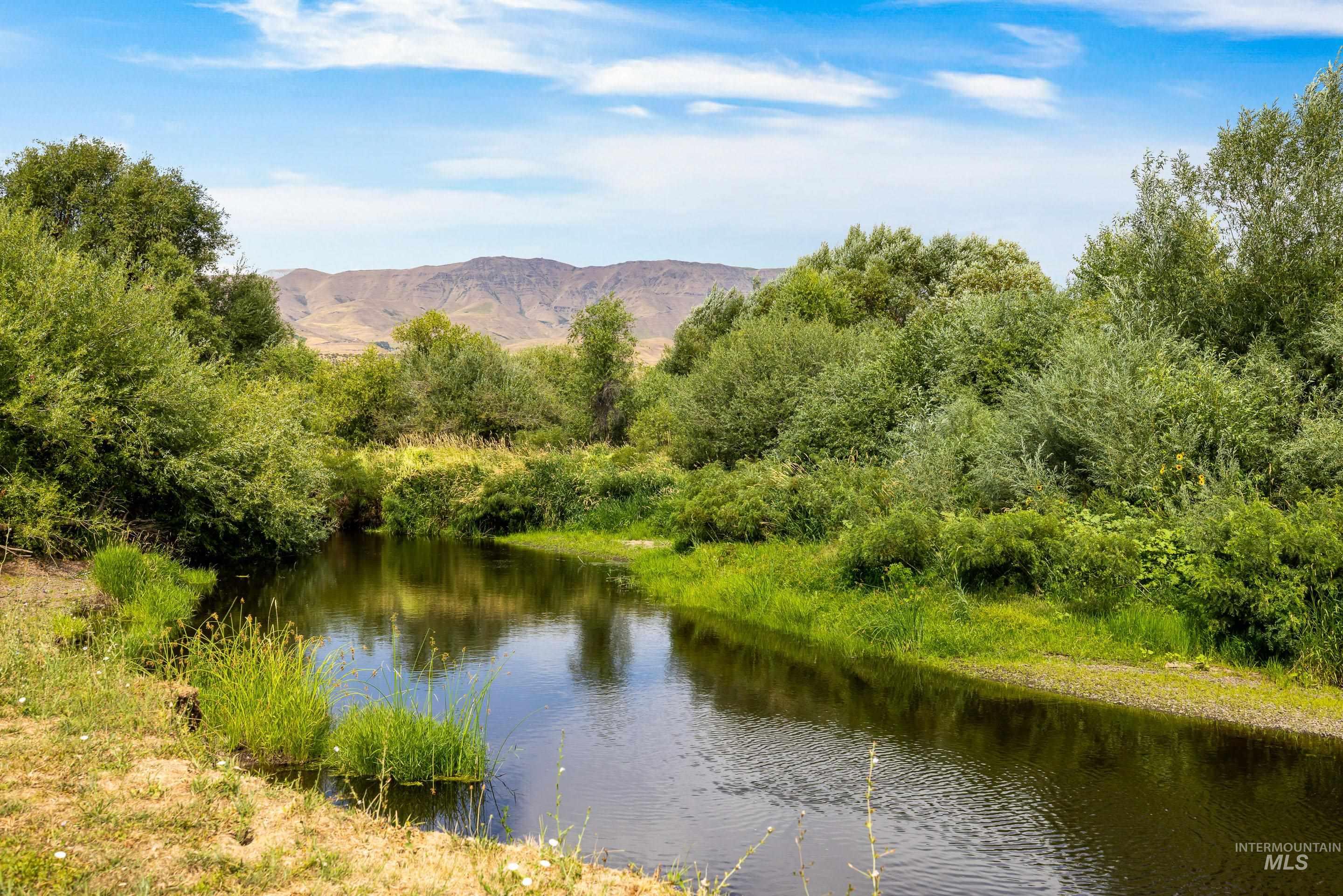 Water view featuring a mountain backdrop