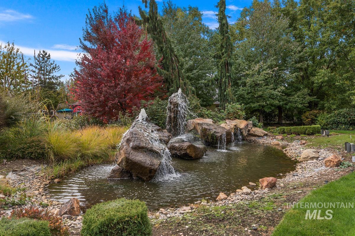 Community water features throughout