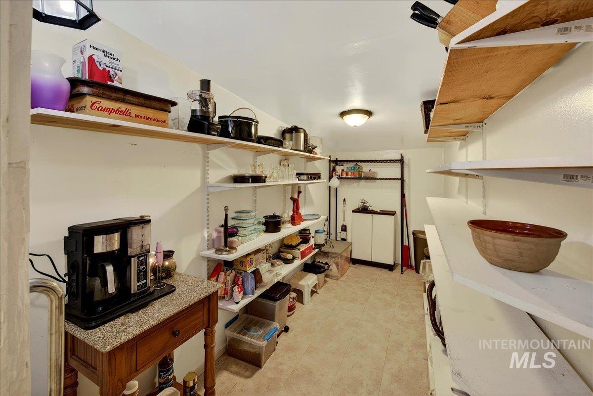 View of storage room