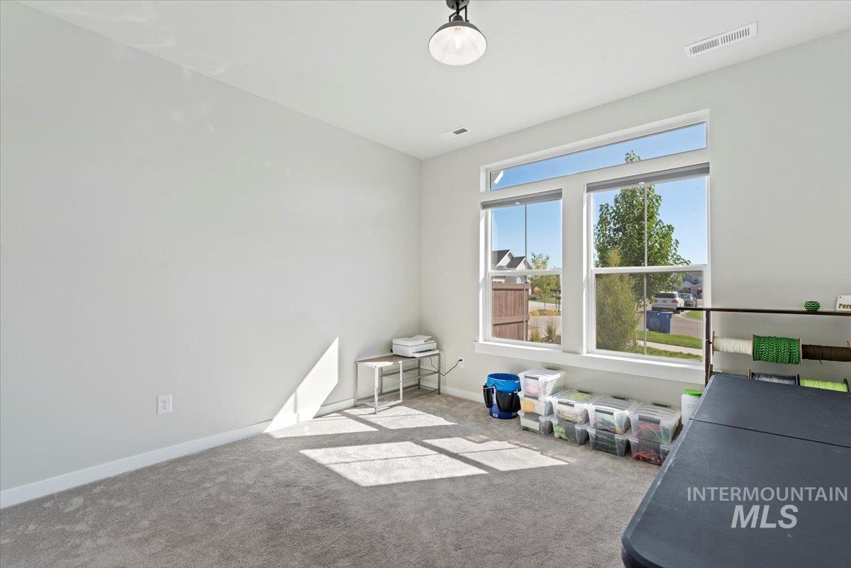 Playroom featuring carpet flooring