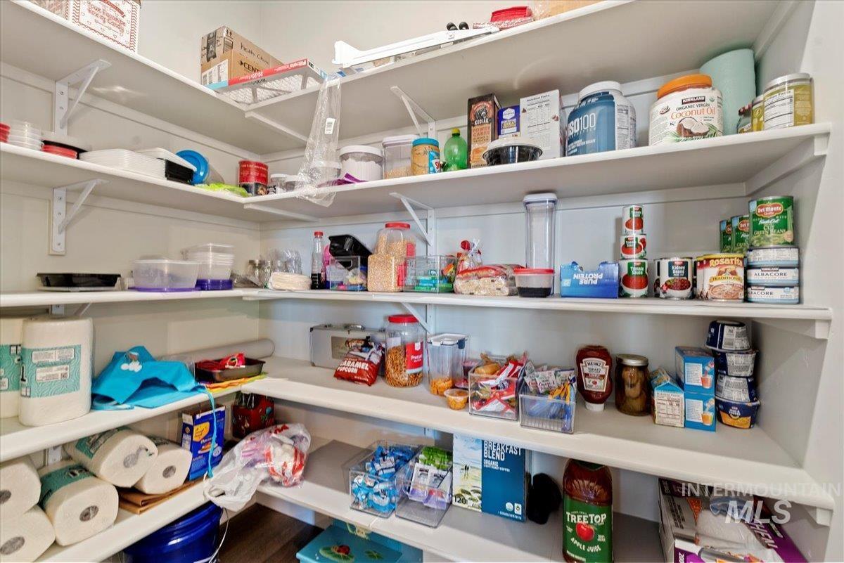 View of storage area