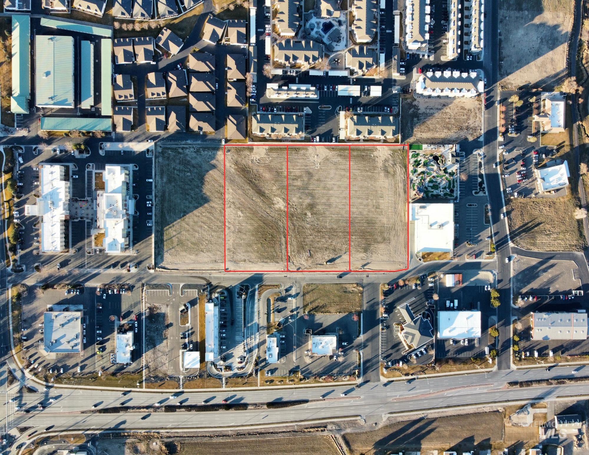 Map / location with property boundaries highlighted