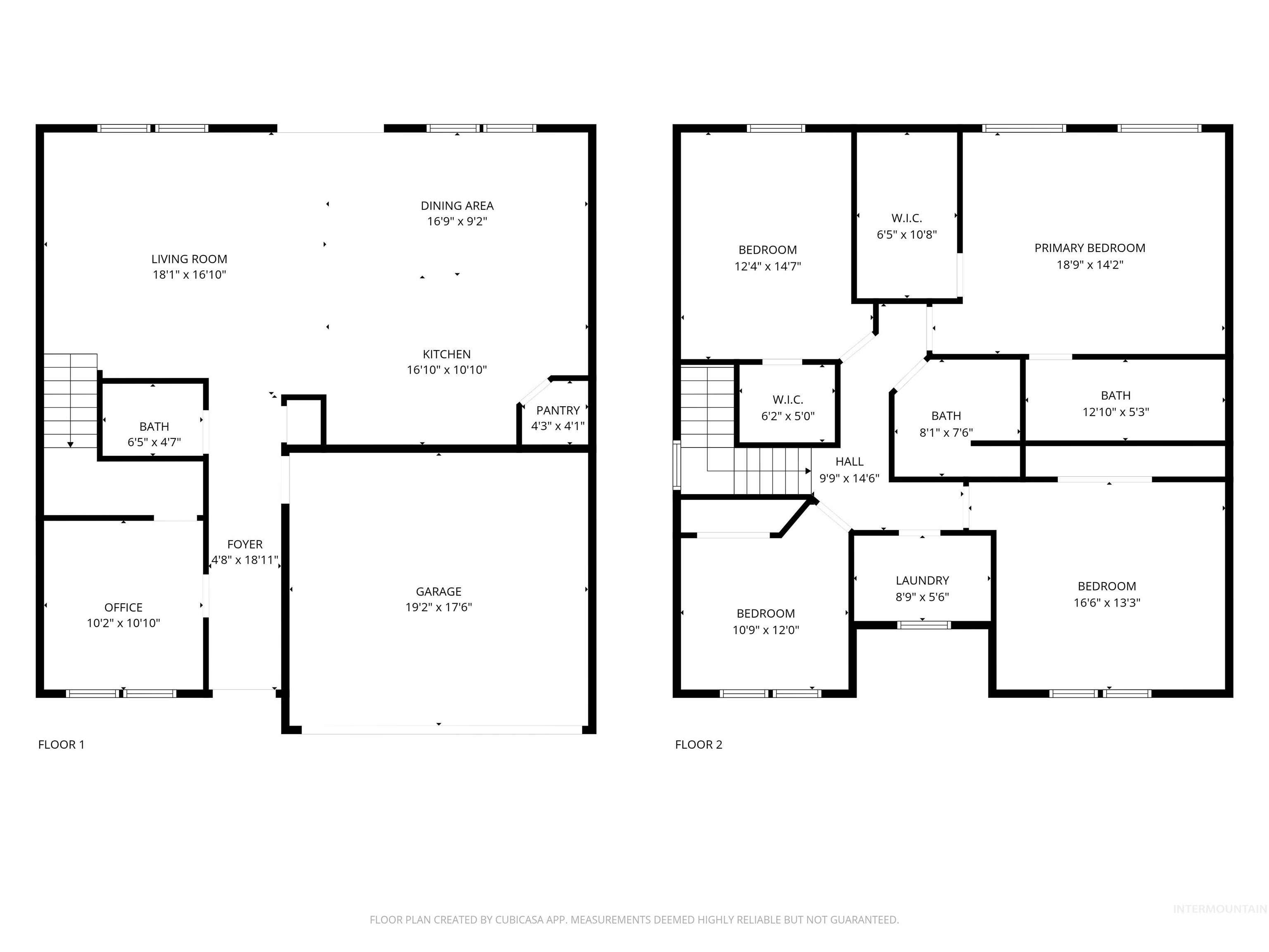 View of room layout