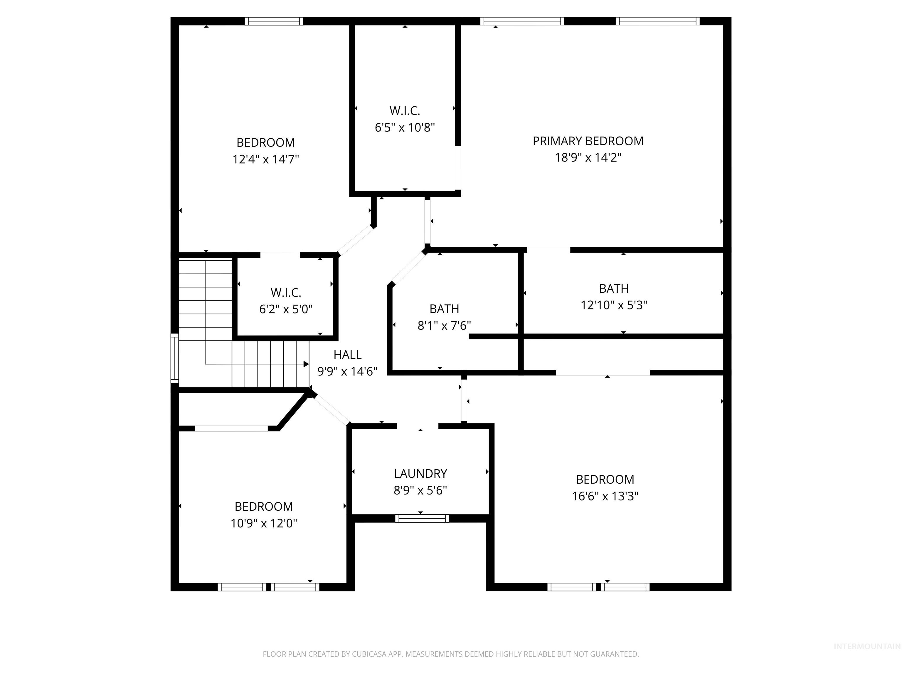 View of floor plan / room layout