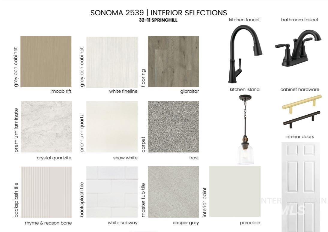 View of a document with a collage of images