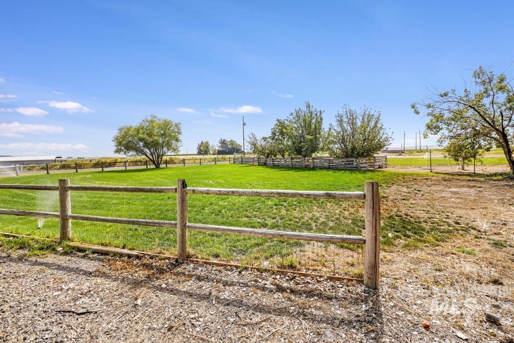 View of yard with a view of rural / pastoral area