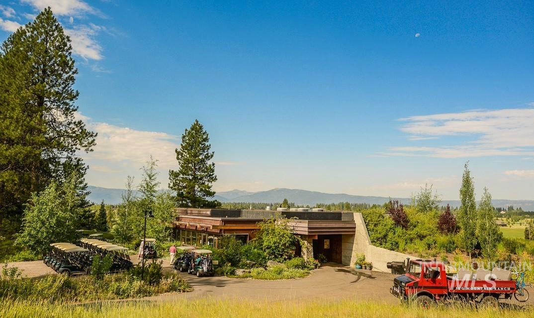 View of community with a mountain view