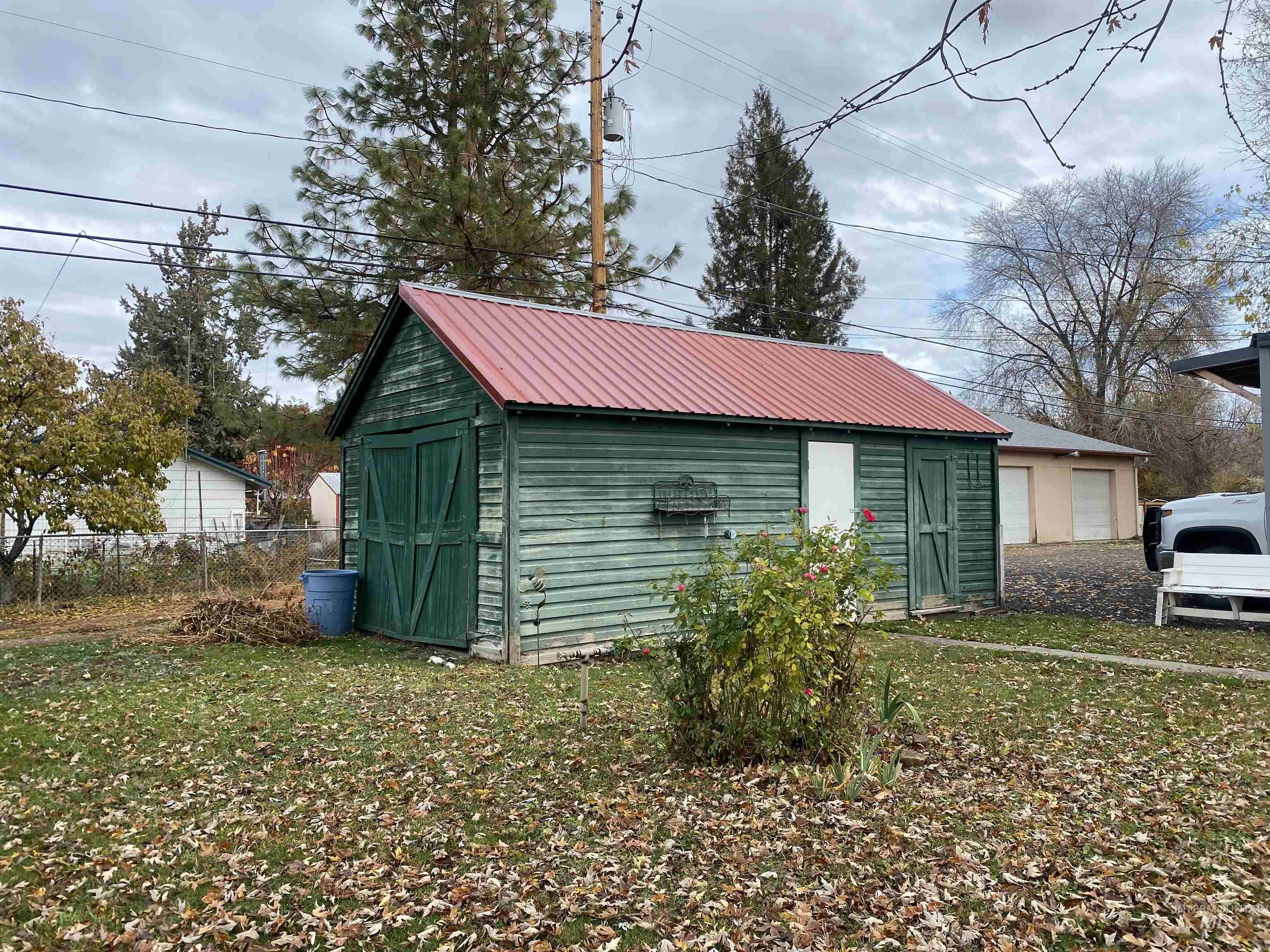 View of outdoor structure