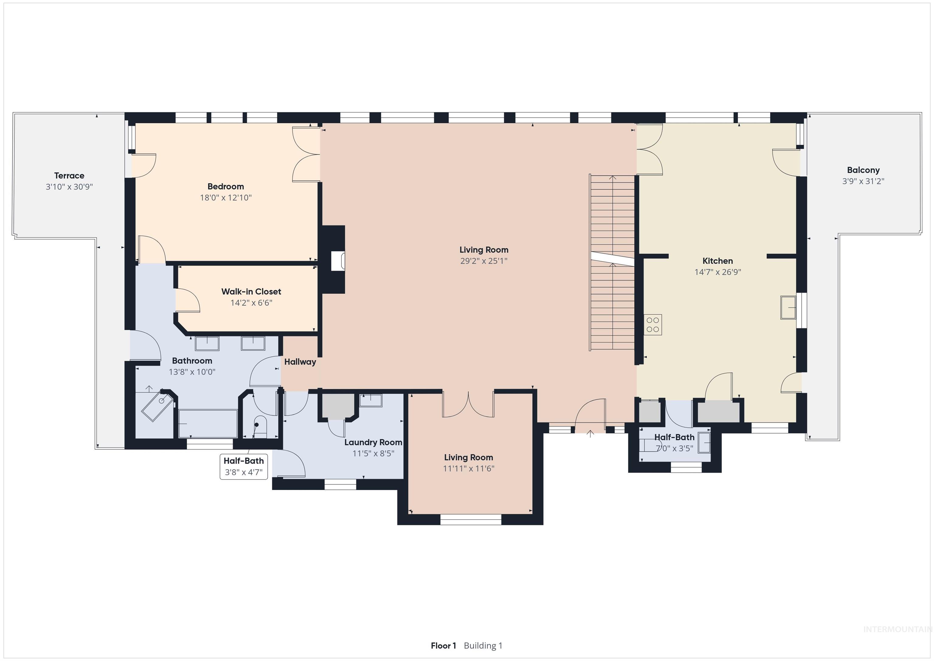 View of home floor plan