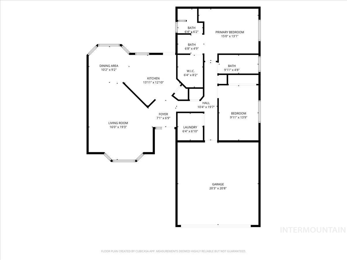 View of home floor plan