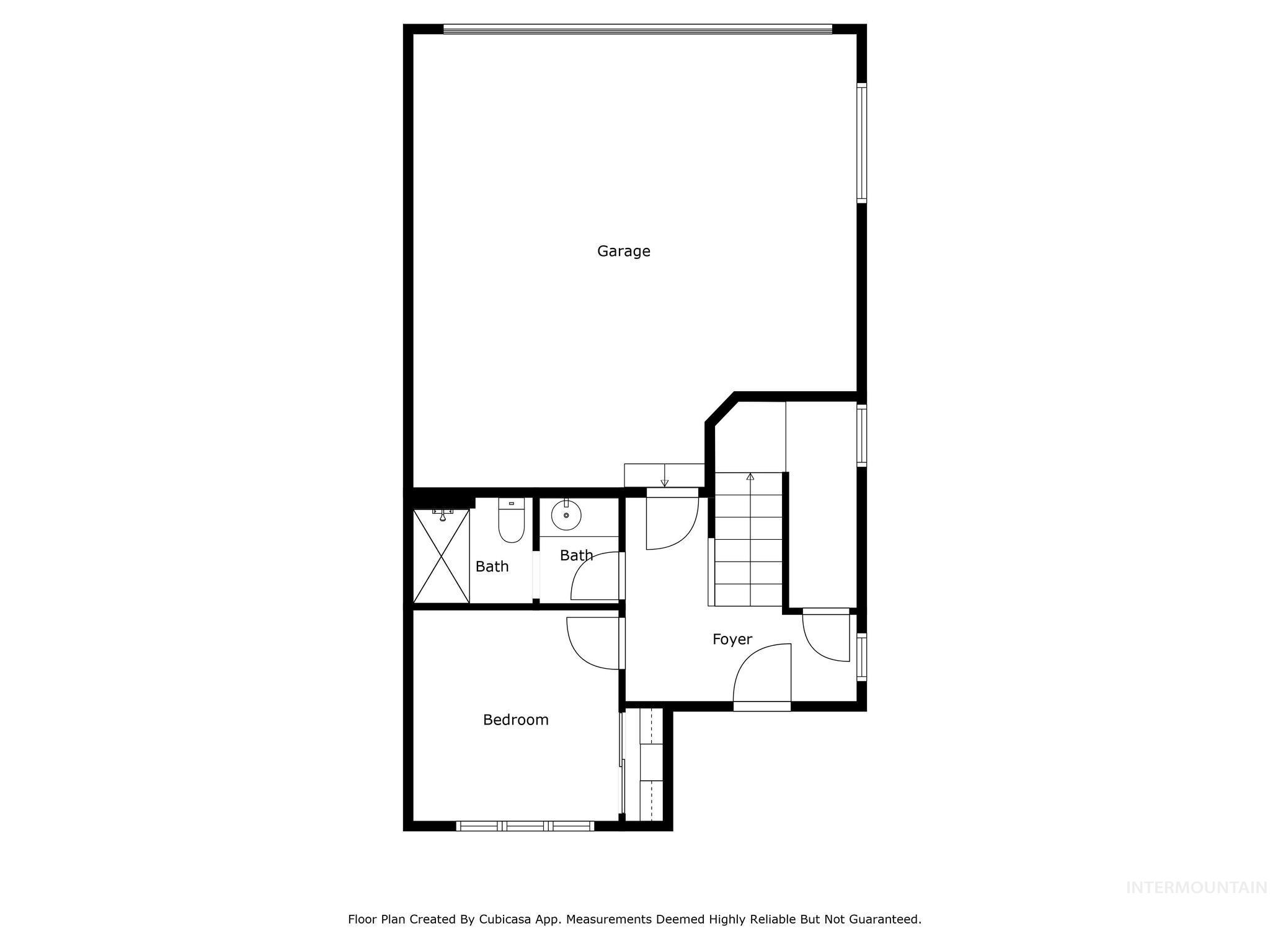 View of floor plan / room layout