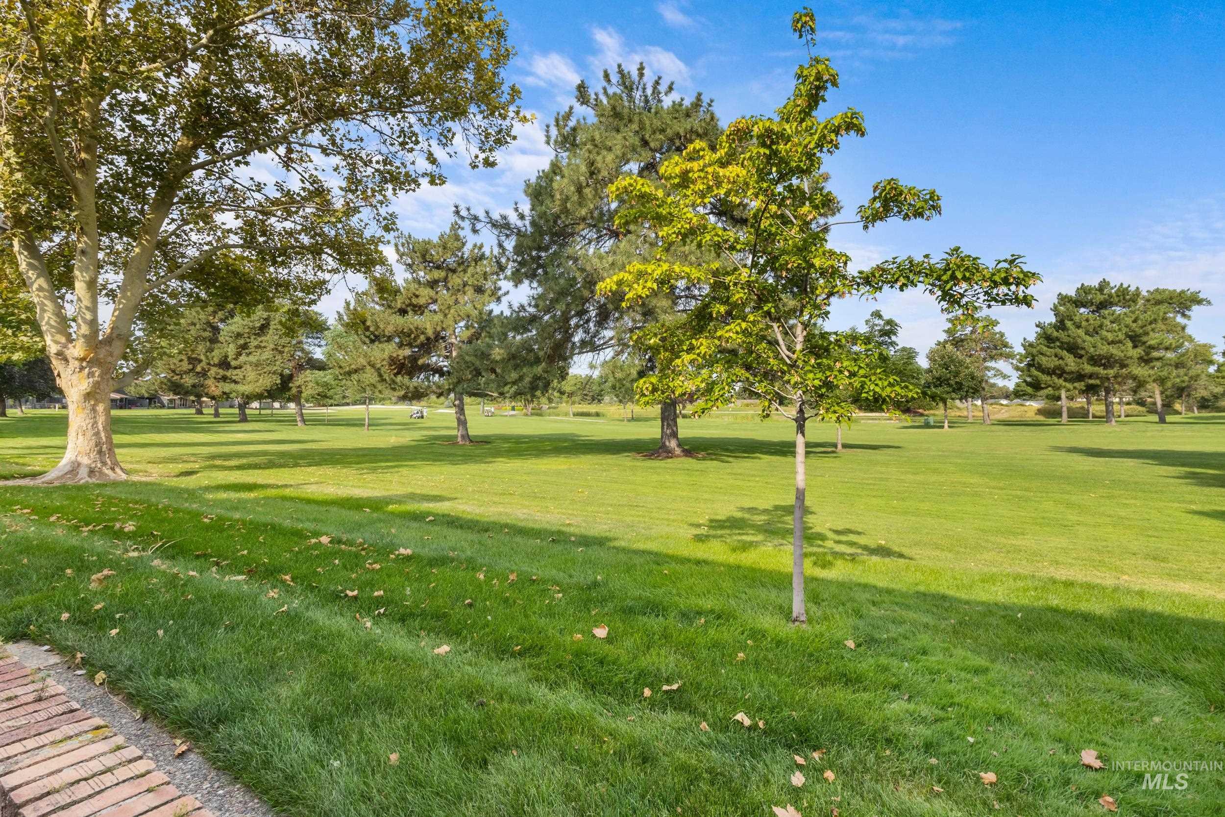 View of property's community featuring a yard