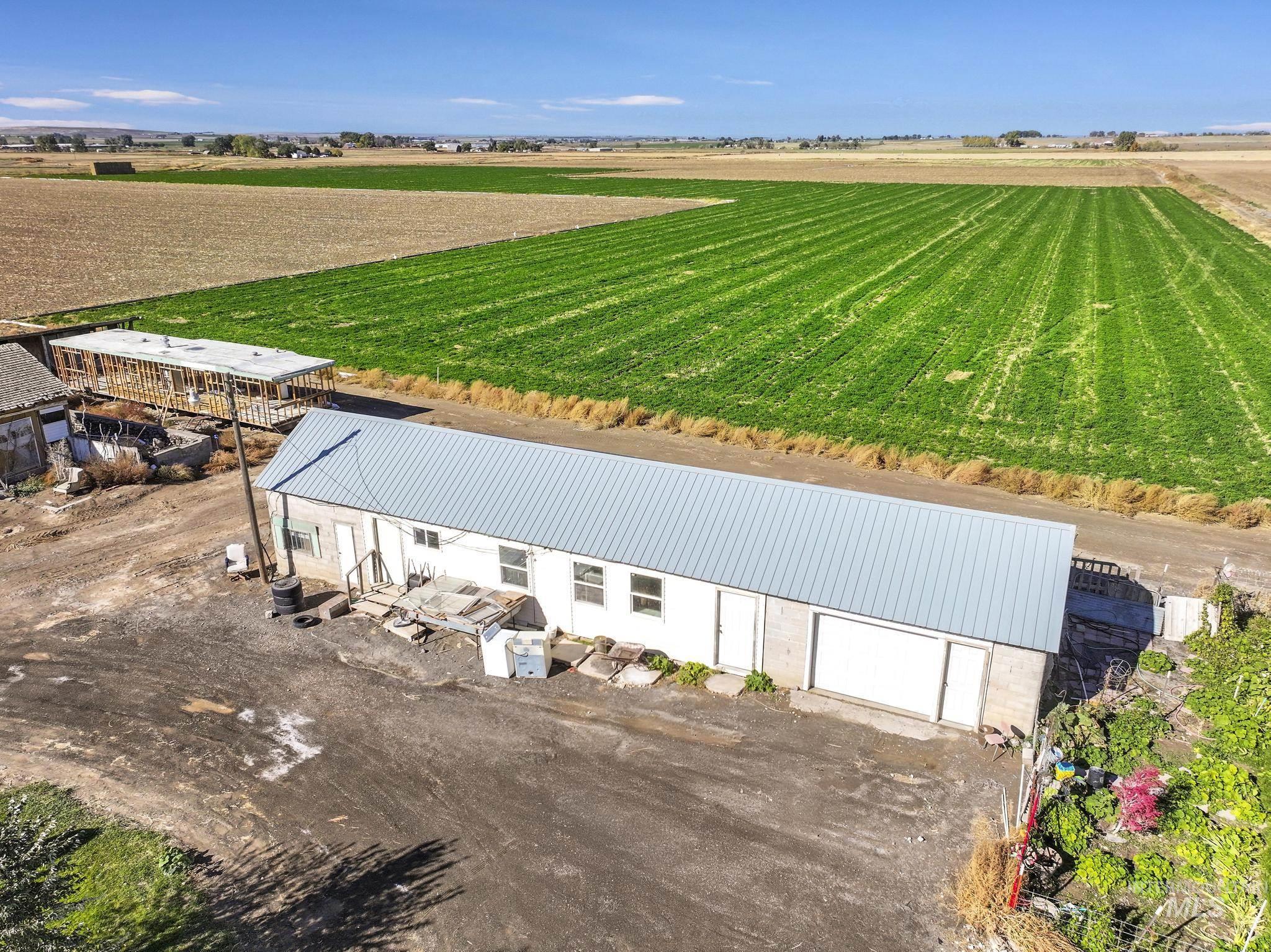 View of rural area featuring farmland